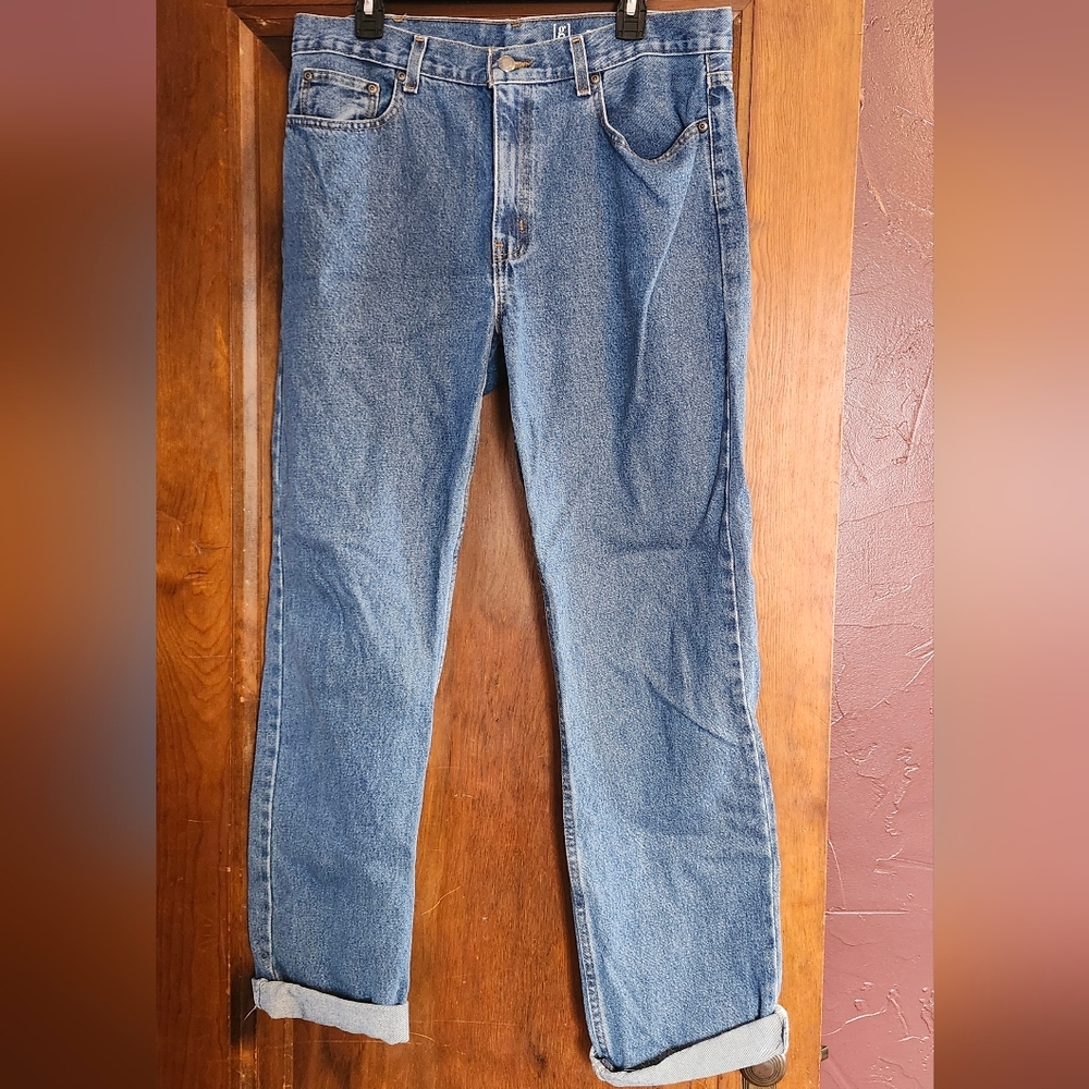 George Women's Blue Straight Leg Jeans